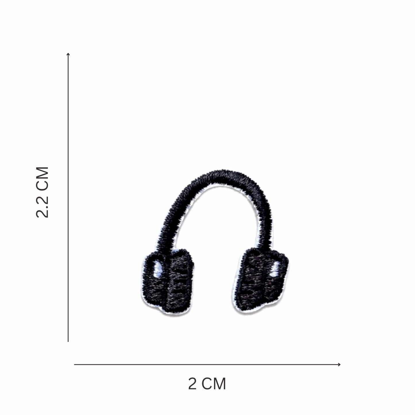 Mini Music Vibes Embroidered Iron-On Patch Set