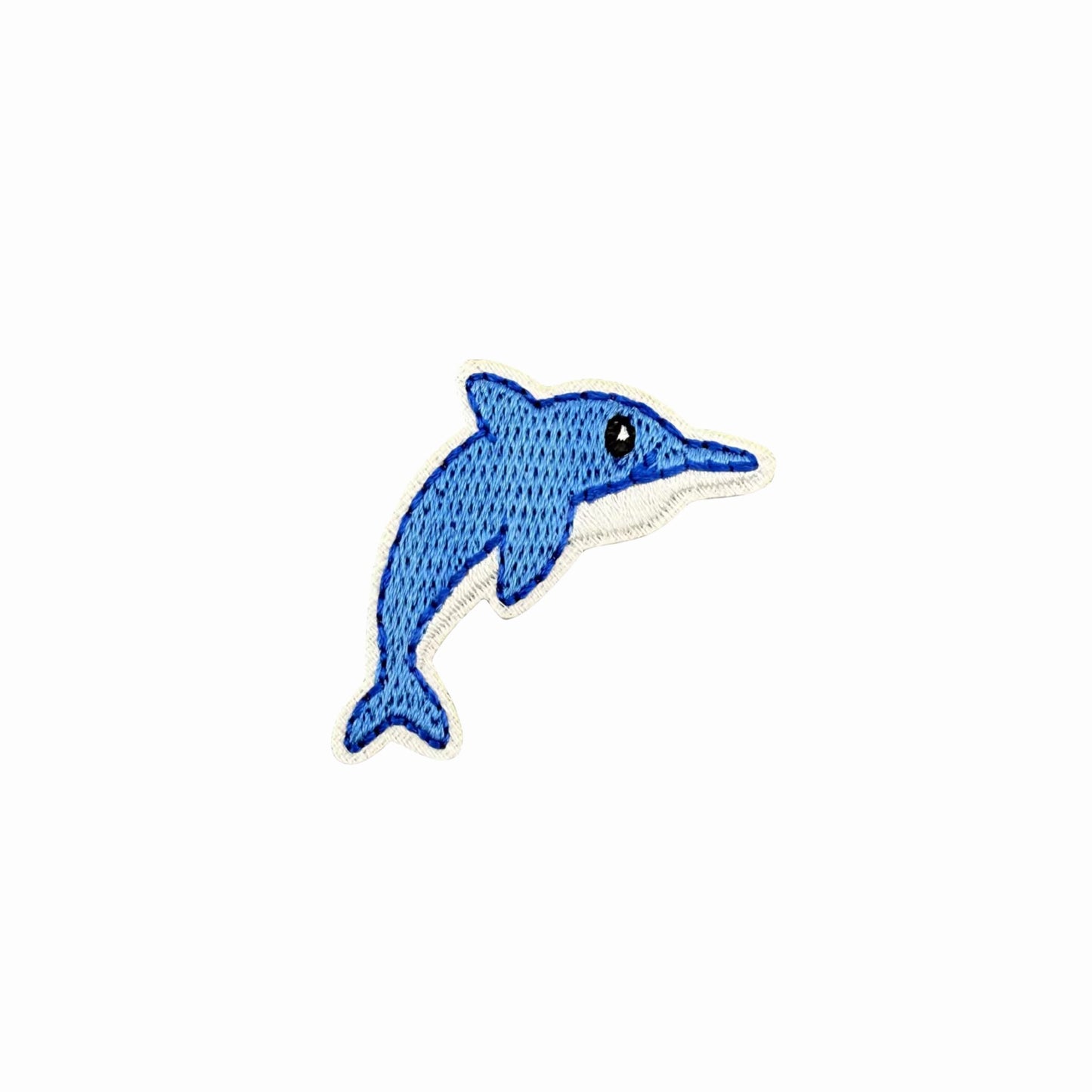 Cute Dolphin Mini Embroidered Iron On Patch