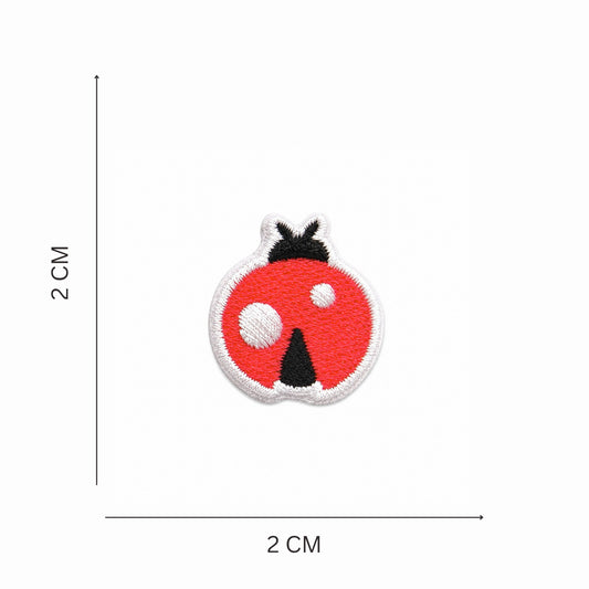 Mini Ladybug Embroidered  Iron On Patch