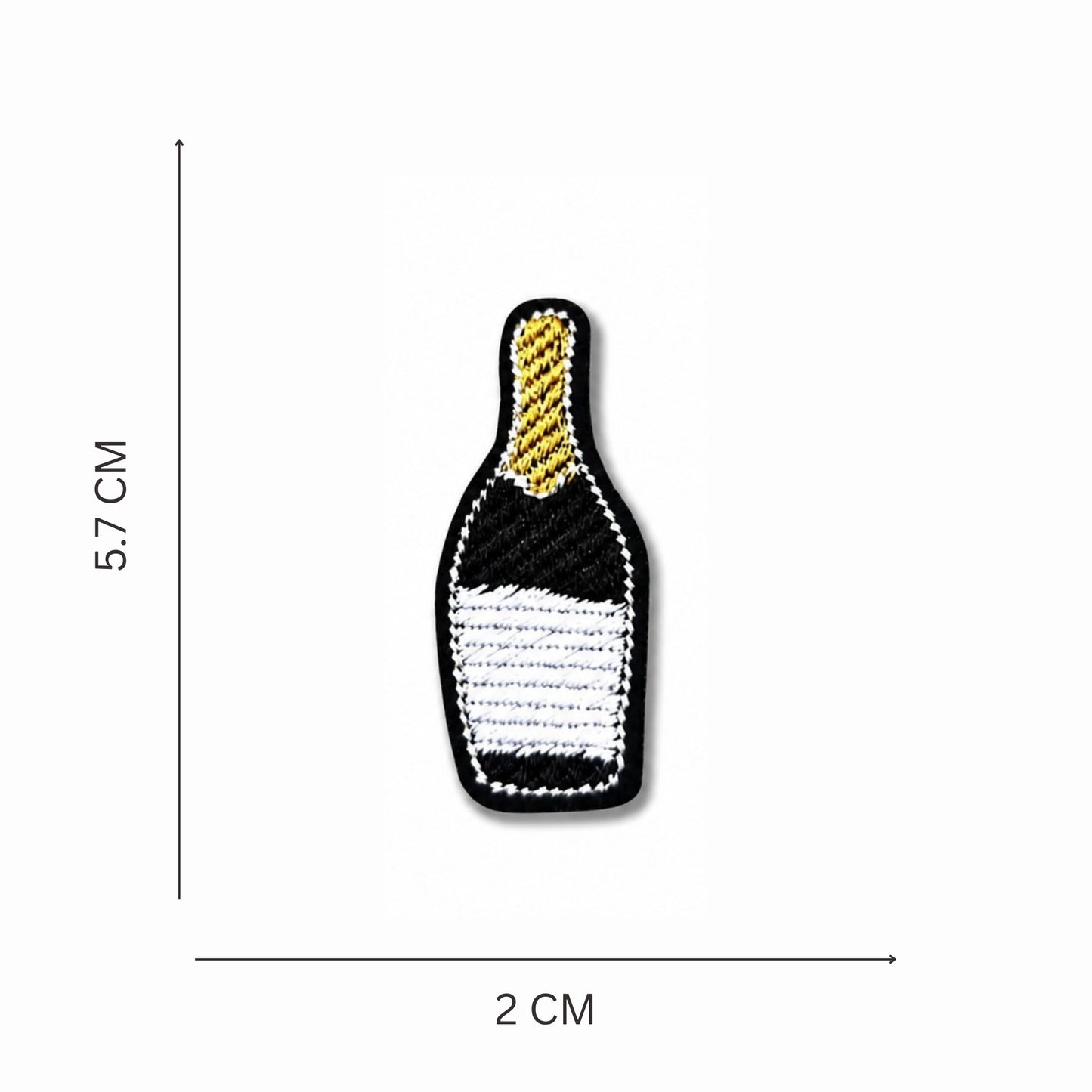 Cheers Collection Embroidered Mini Iron On Patch Set of 3