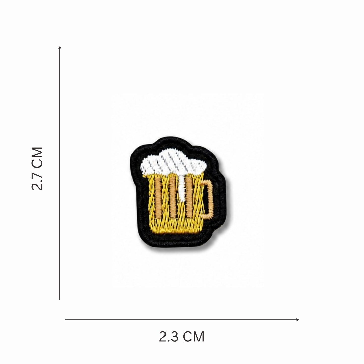 Cheers Collection Embroidered Mini Iron On Patch Set of 3