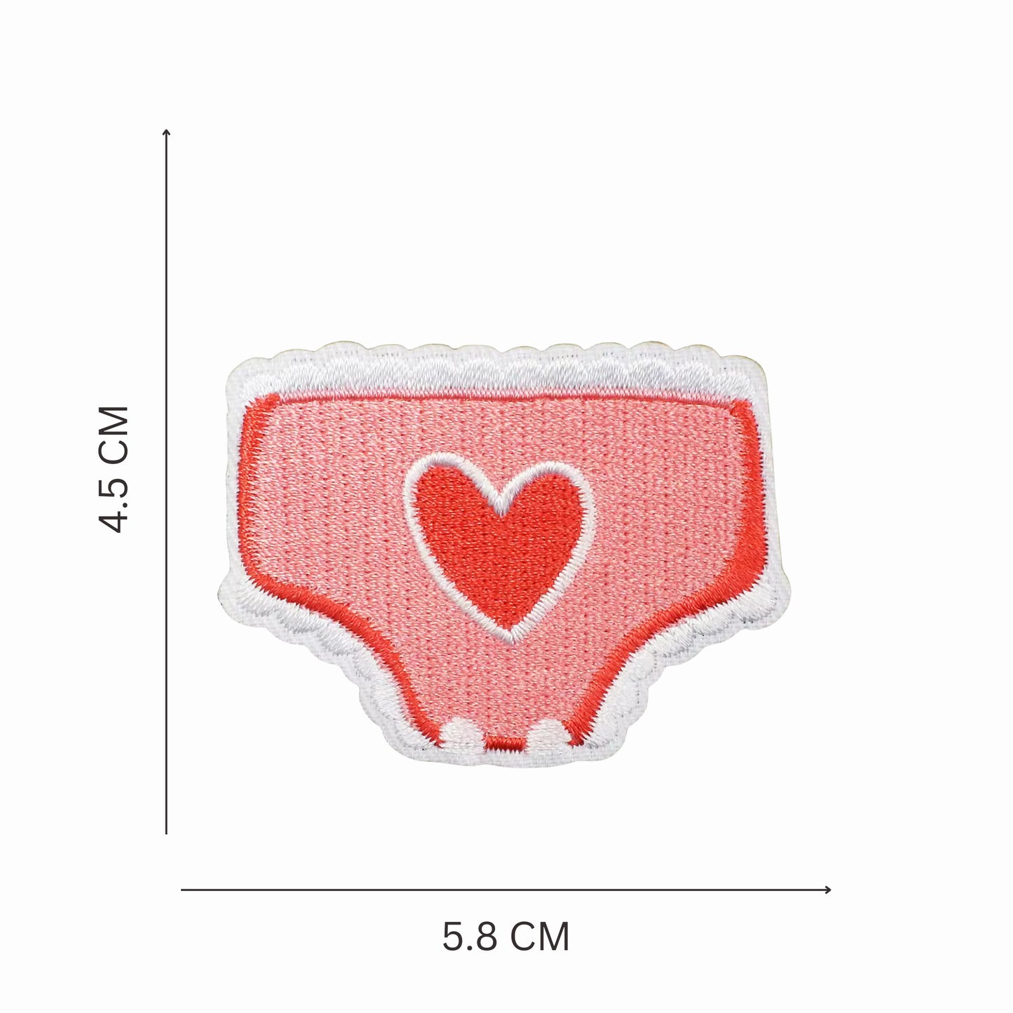 Nursery Dreams Embroidered Iron On Patch Set - Pastel Pink