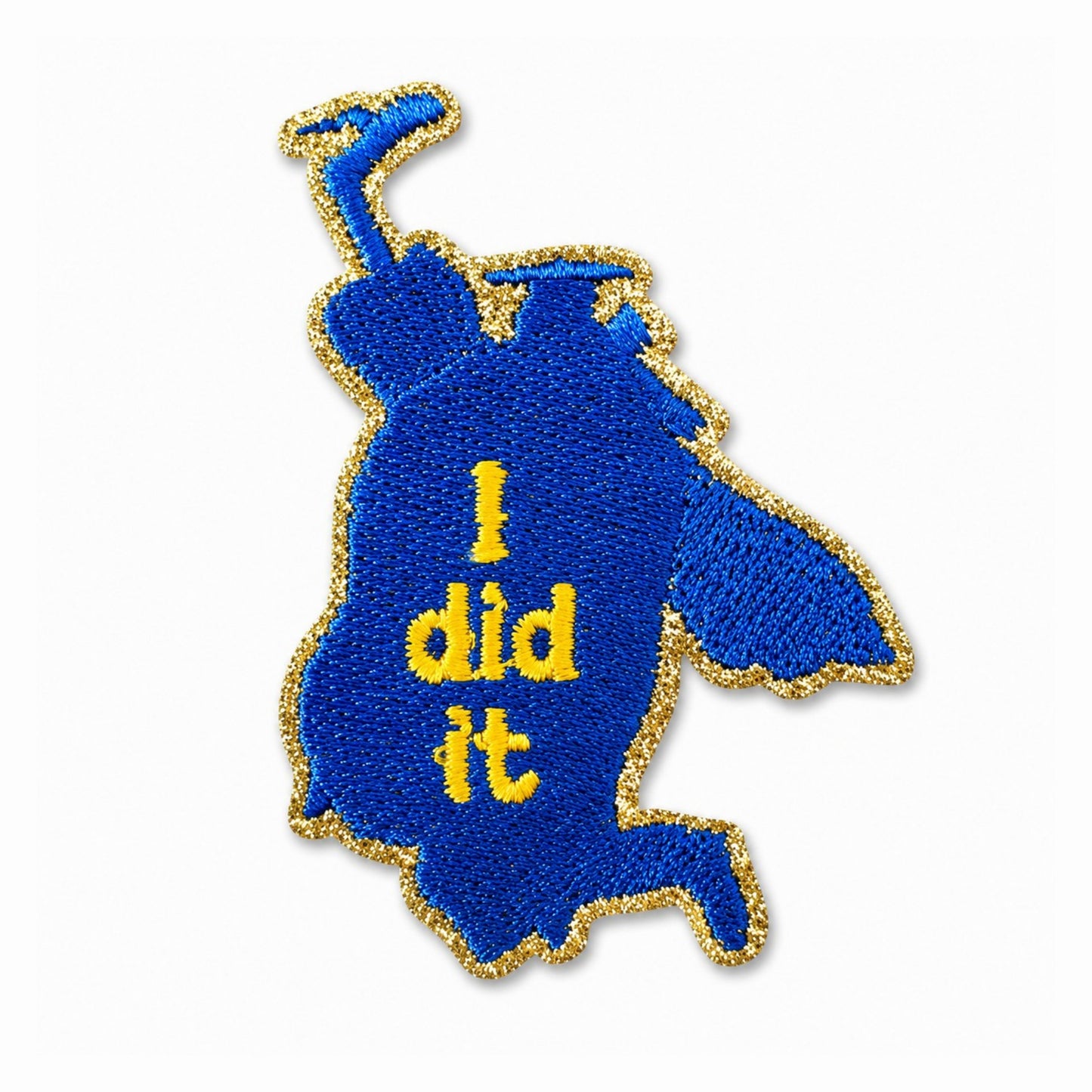 ''I Did It'' Graduation Iron On Patch