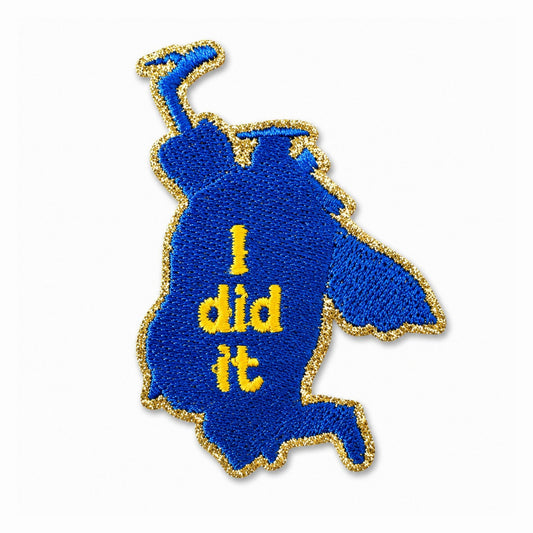 ''I Did It'' Graduation Iron On Patch