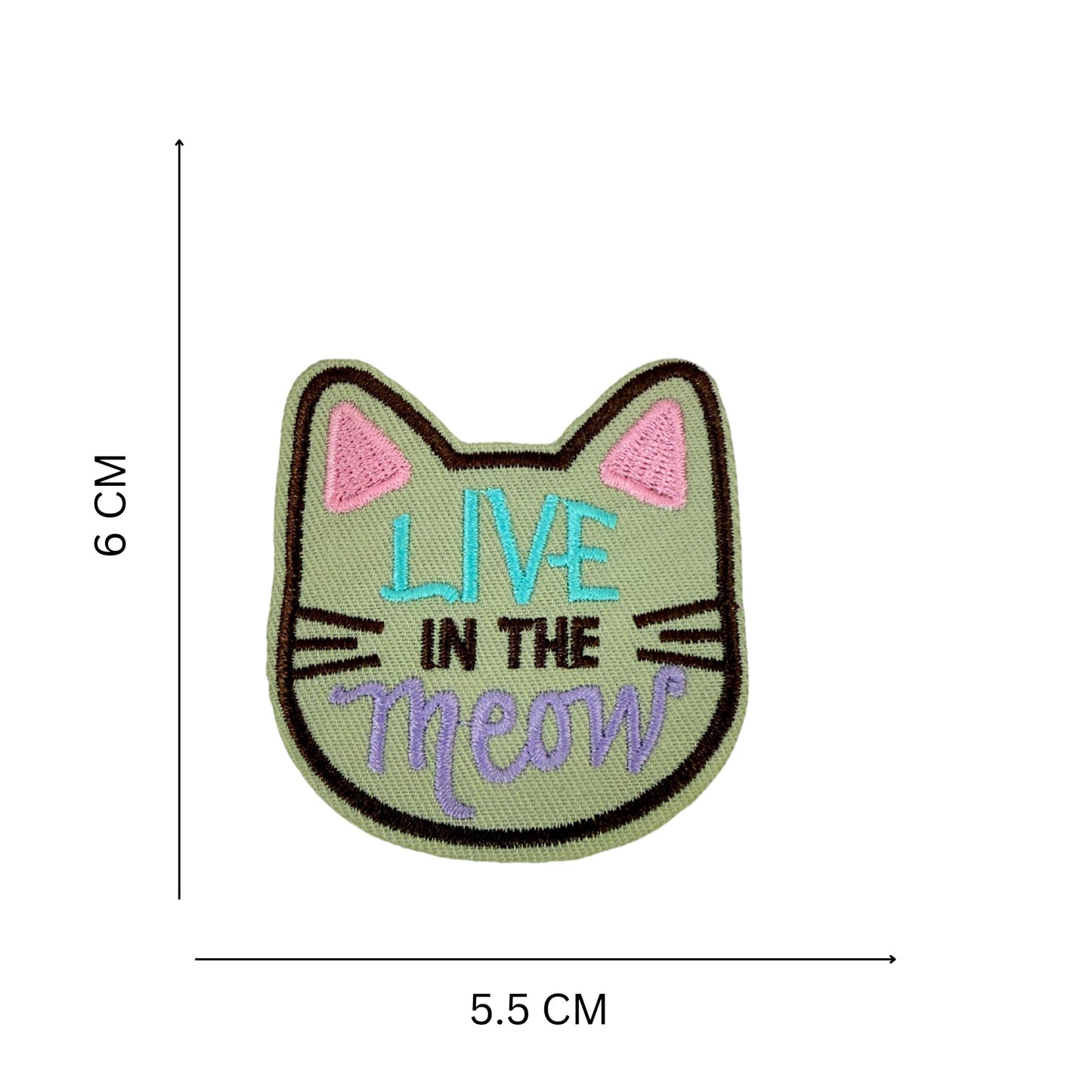 Pet Quote Iron-On Patch Set – Embroidered Cat & Dog Lover Patches for Clothes, Bags & DIY Projects