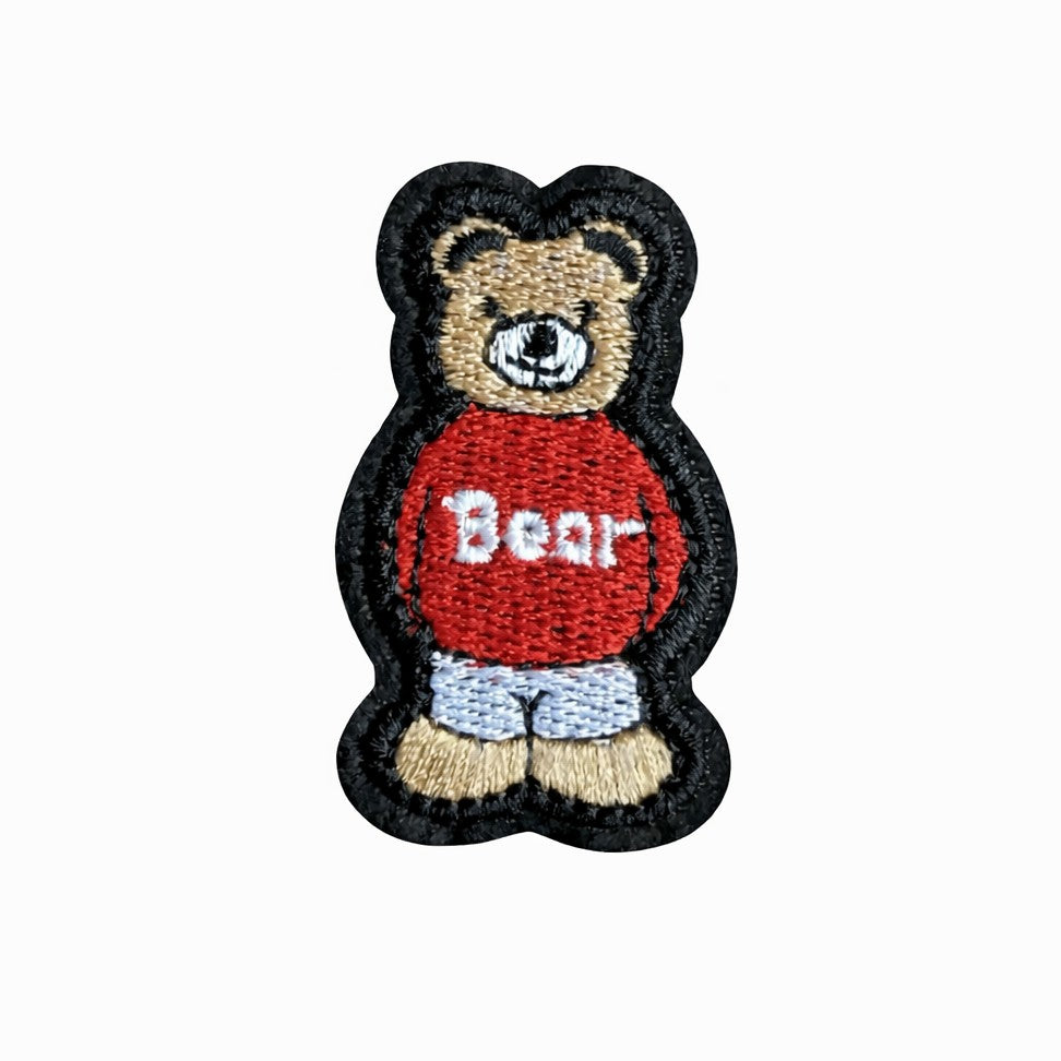 Bear Embroidered Iron On Patch
