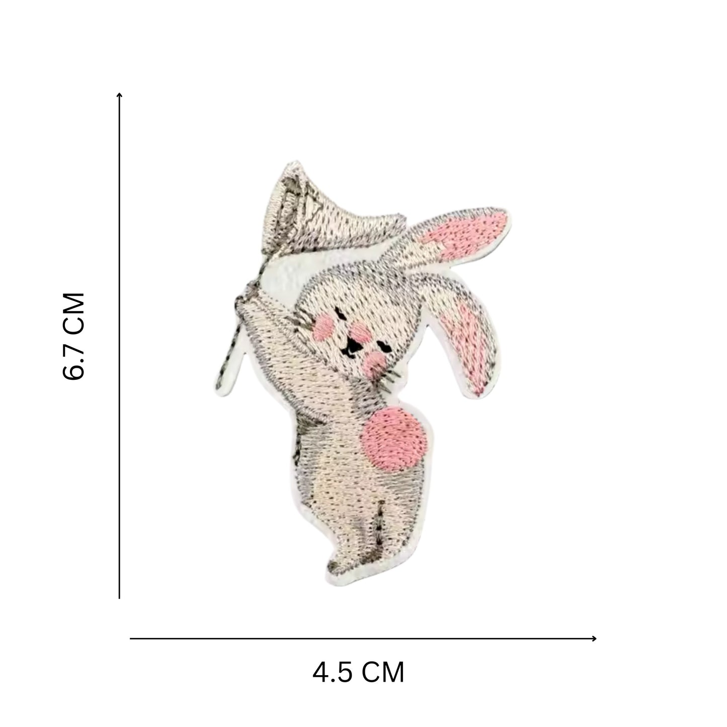 Iron-On Patch, Animal - Embroidered Whimsical Woodland Patches