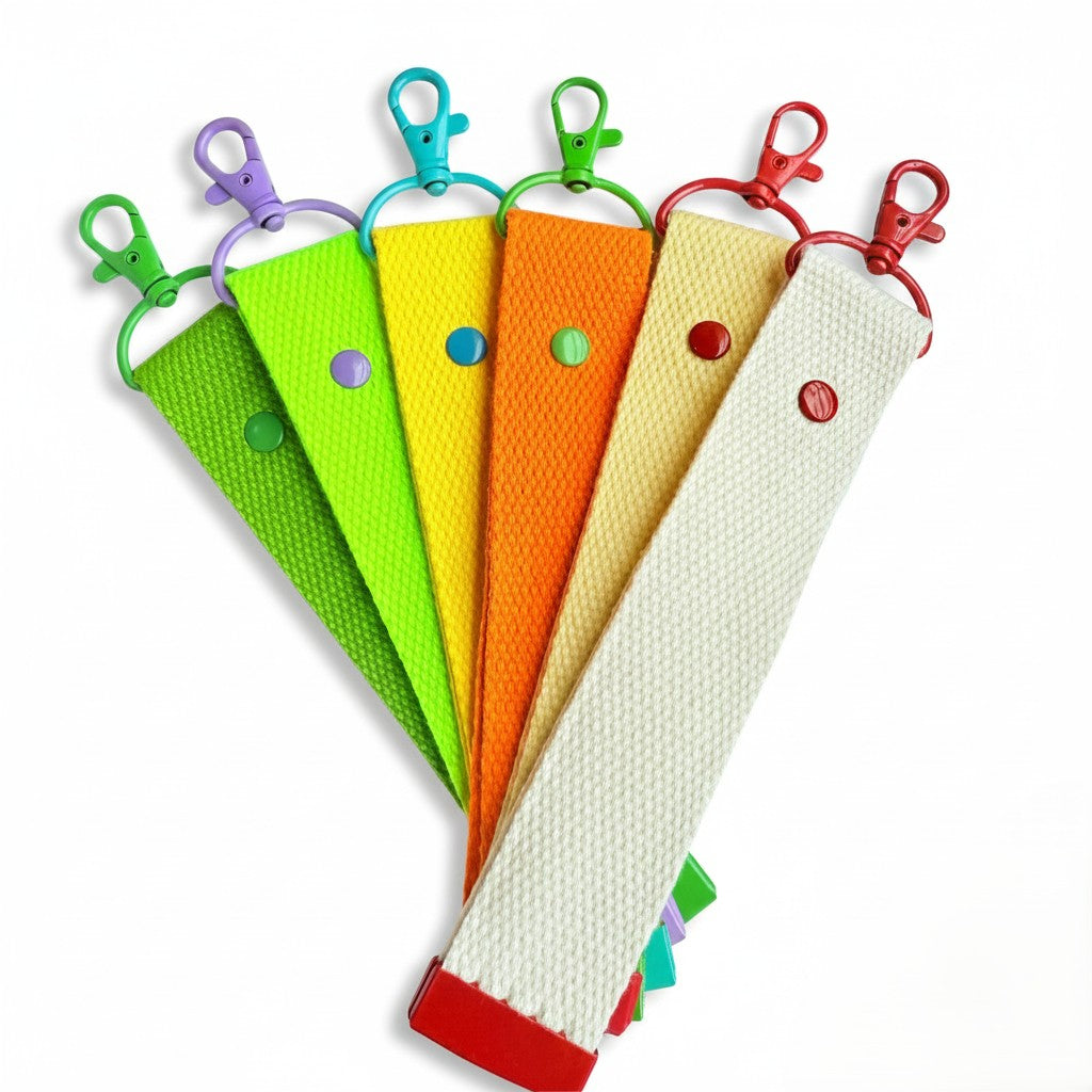 Personalized Tag Keychain with Custom Name for Bags, Luggage and Accessories