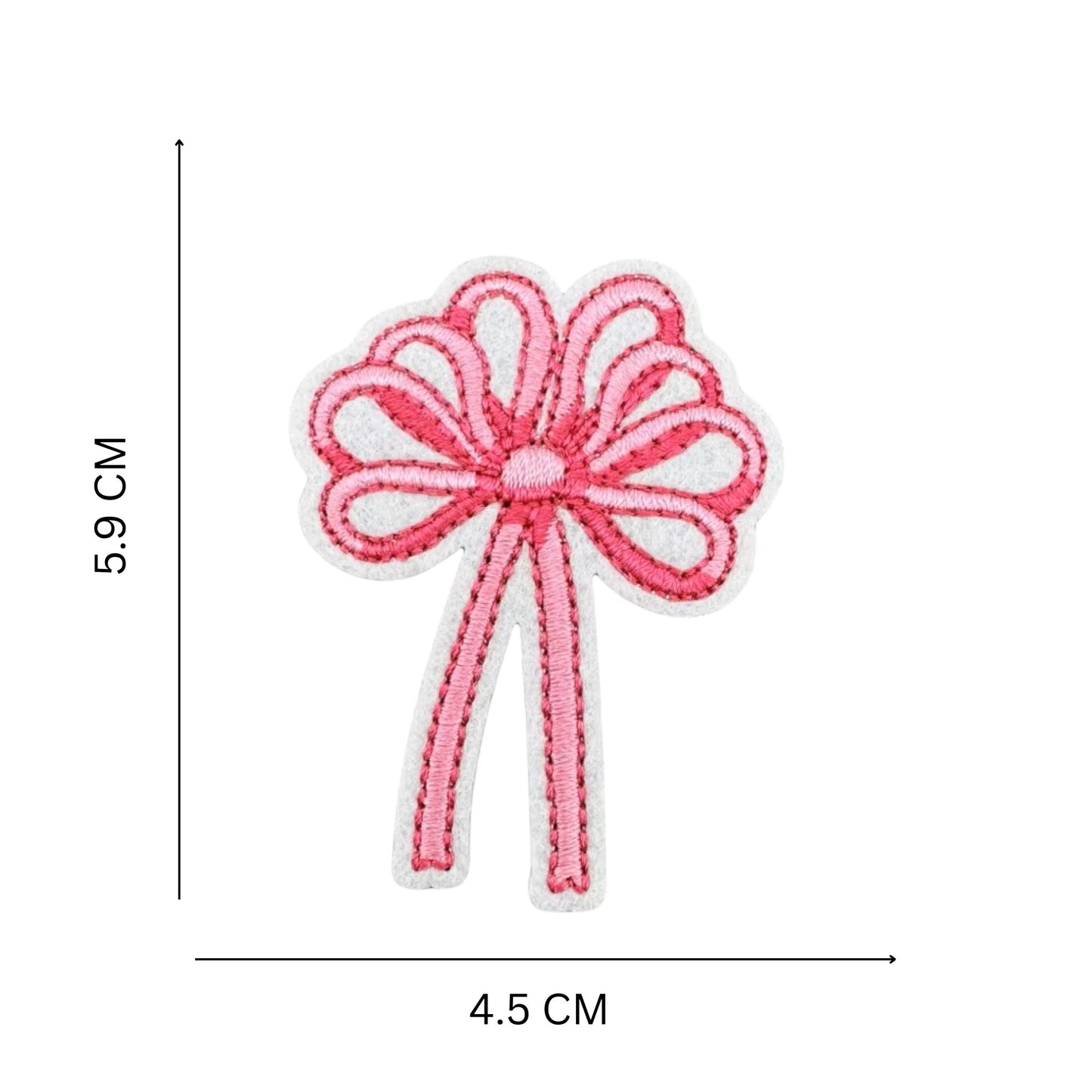 Iron-On Embroidered Kawaii Bowknot Patch – Cute Assorted Designs for Clothes, Hats, Bags & DIY Decoration