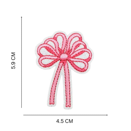 Iron-On Embroidered Kawaii Bowknot Patch – Cute Assorted Designs for Clothes, Hats, Bags & DIY Decoration