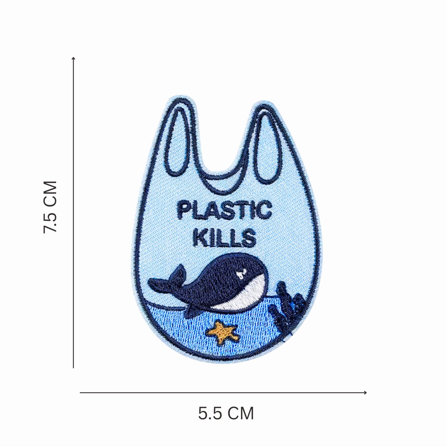 Save the Ocean Iron-On Patch Set