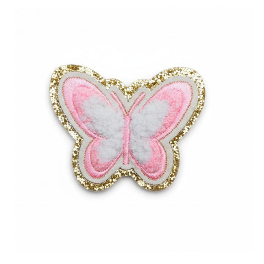 Pastel Butterfly Patch for Kids Clothing and DIY Craft Projects
