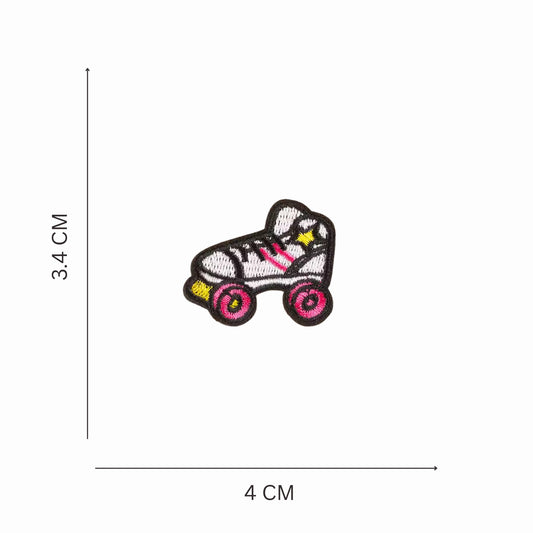 Mini Roller Skate Embroidered Iron On Patch