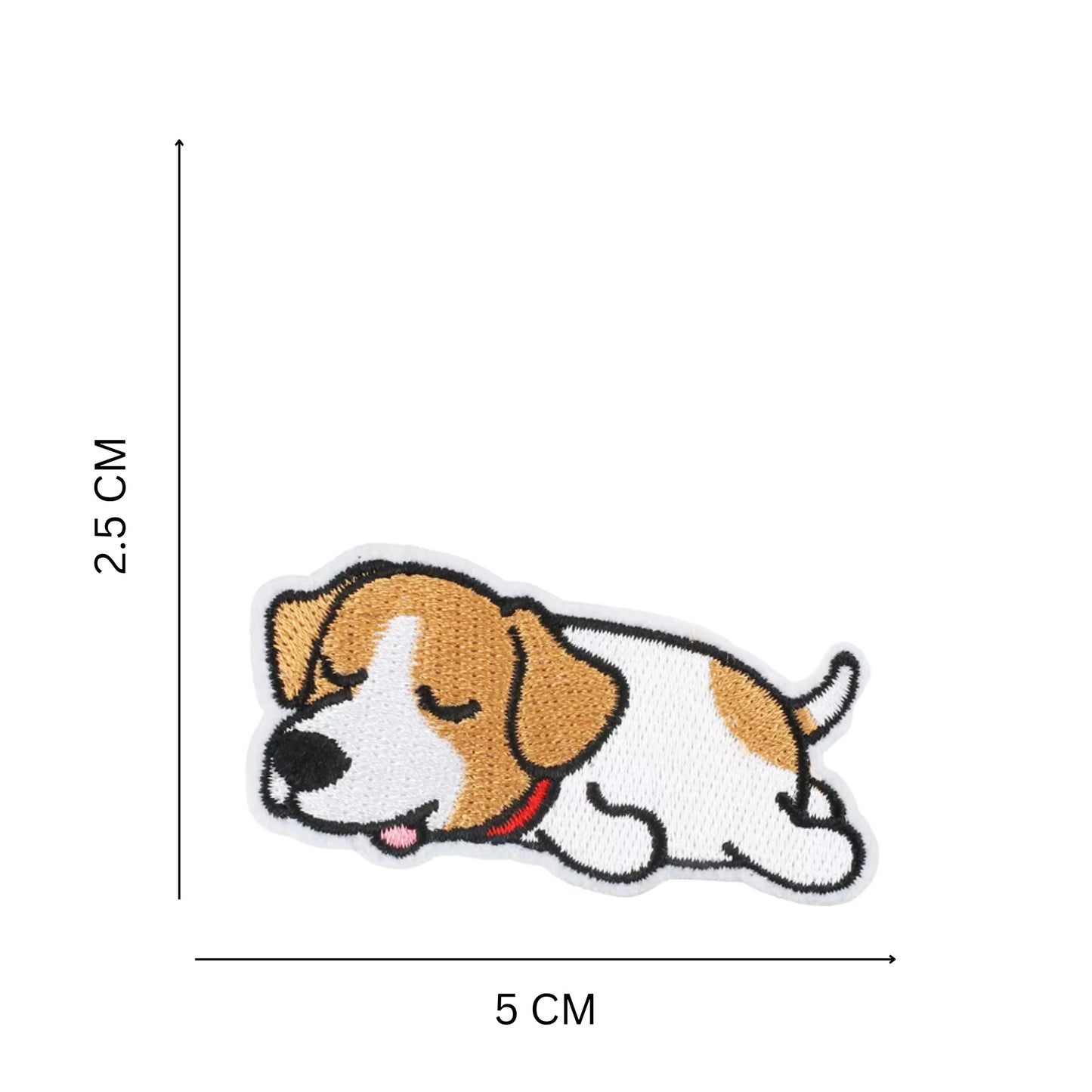 Cute Dog Iron-On Embroidered Patches –  11 Puppy Designs for Clothes, Bags & DIY Crafts