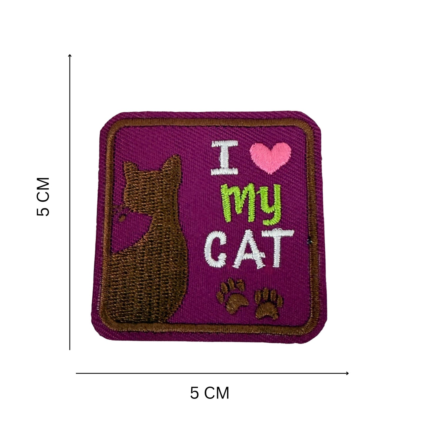Pet Quote Iron-On Patch Set – Embroidered Cat & Dog Lover Patches for Clothes, Bags & DIY Projects