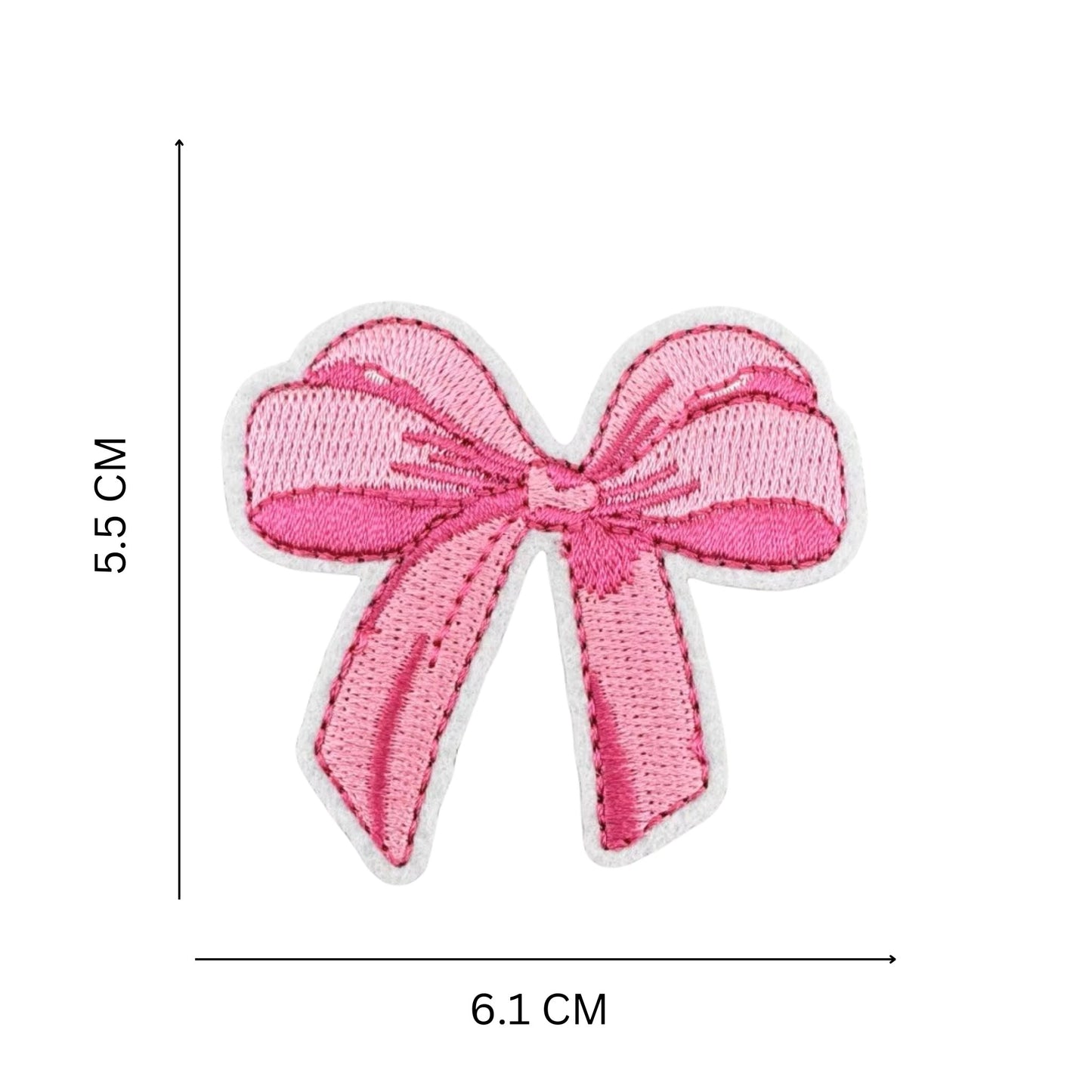 Iron-On Embroidered Kawaii Bowknot Patch – Cute Assorted Designs for Clothes, Hats, Bags & DIY Decoration