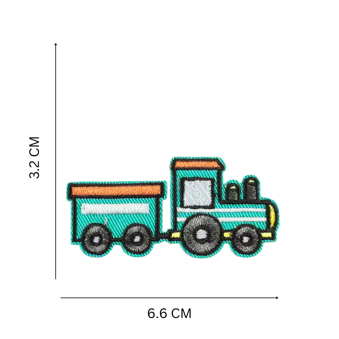 Colorful Vehicle Stick On Patch Collection