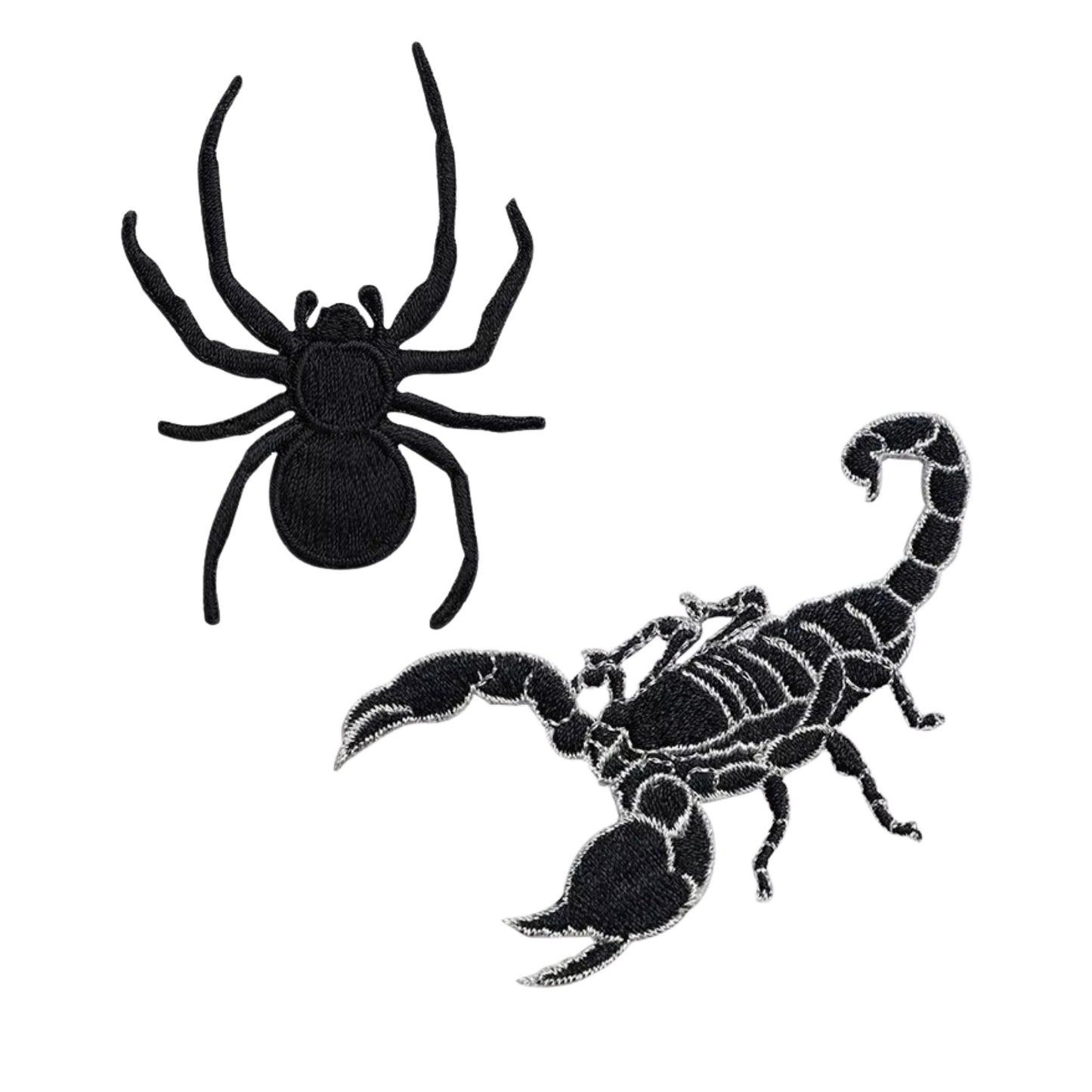 Iron-On & Self-Stick - Lifelike Scorpion & Spider Patch