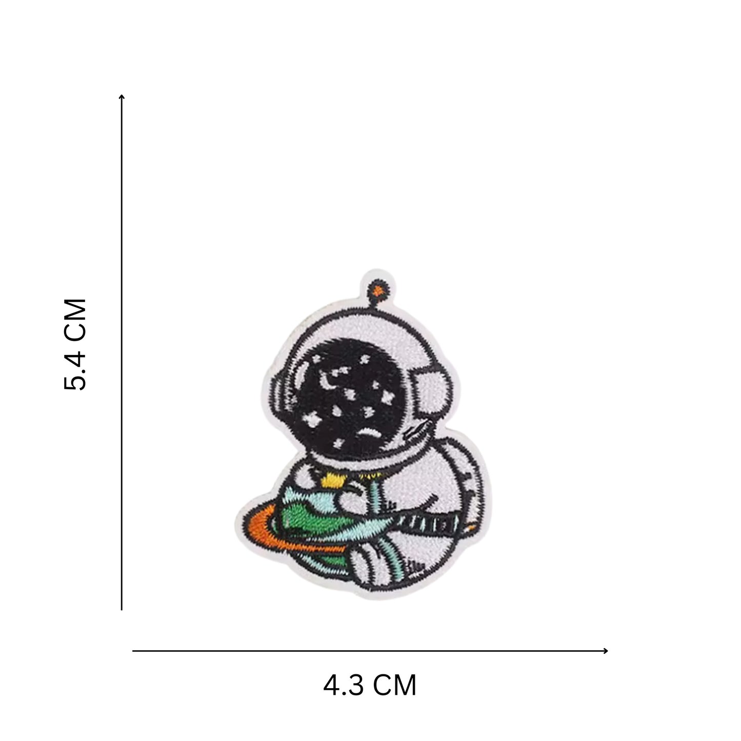 Galaxy Adventure Embroidered Iron On Patches - Pack Of 22
