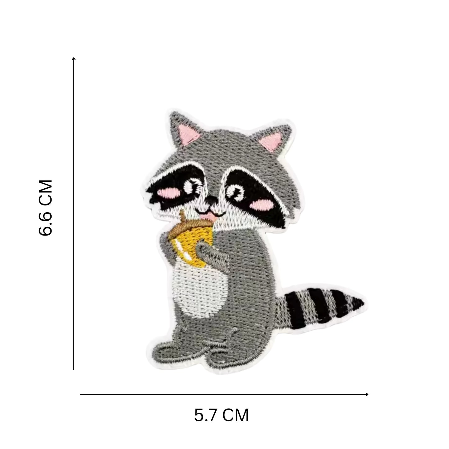 Iron-On Patch, Animal - Embroidered Whimsical Woodland Patches