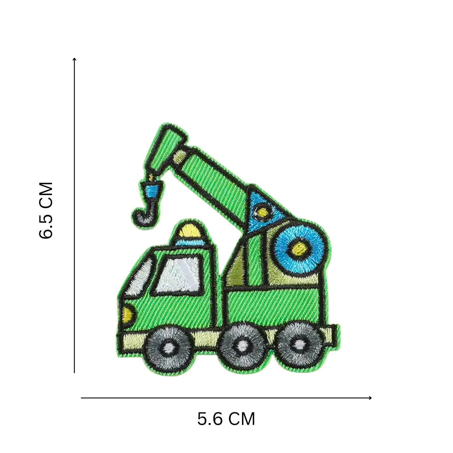 Colorful Vehicle Stick On Patch Collection
