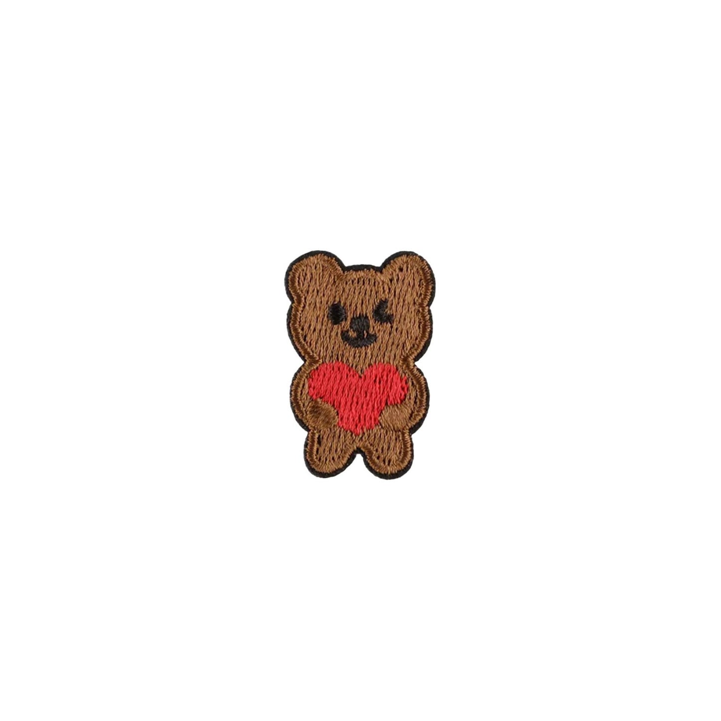 Cute Teddy Bear Mini Iron On Embroidered Iron On Patch for Clothing & Accessories