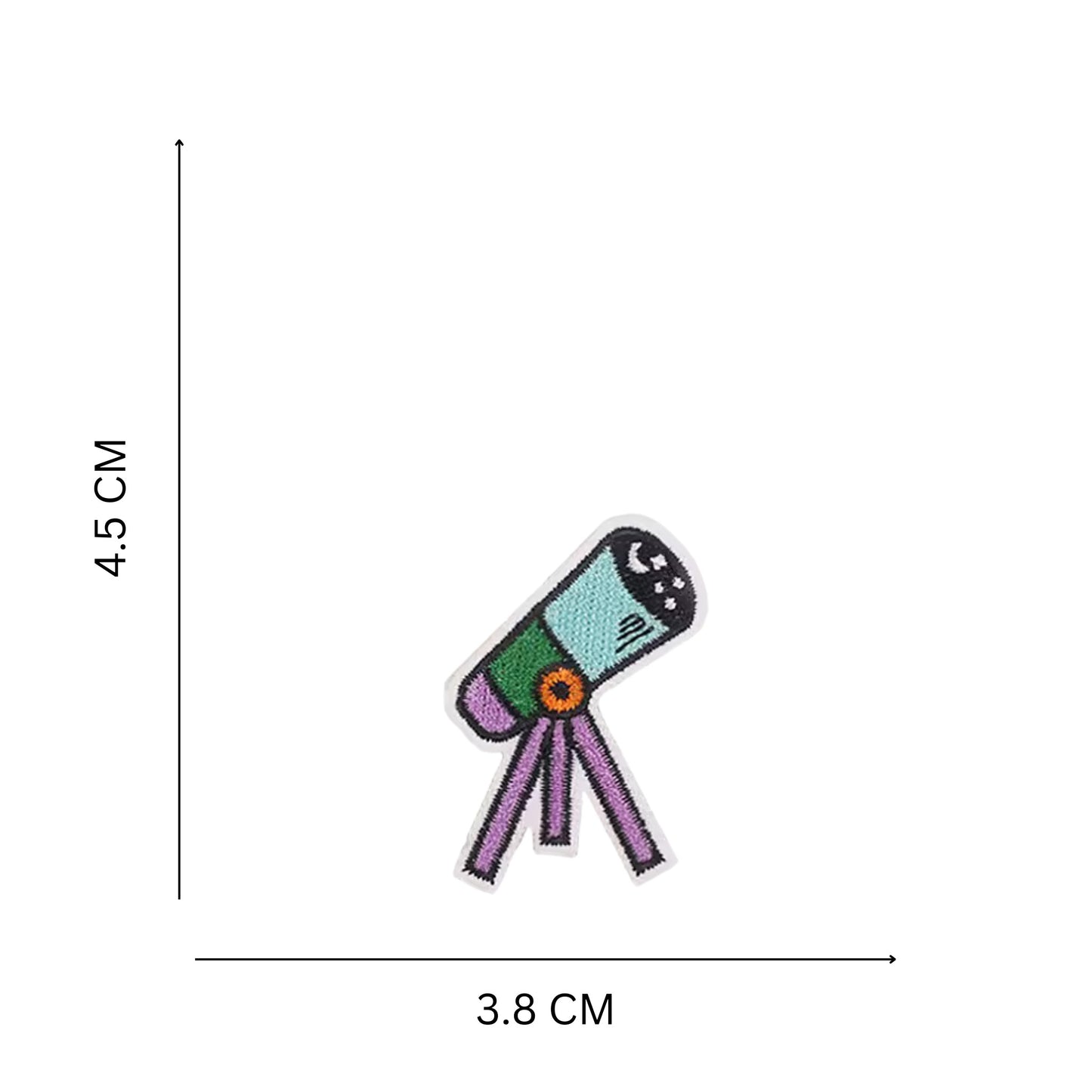 Galaxy Adventure Embroidered Iron On Patches - Pack Of 22