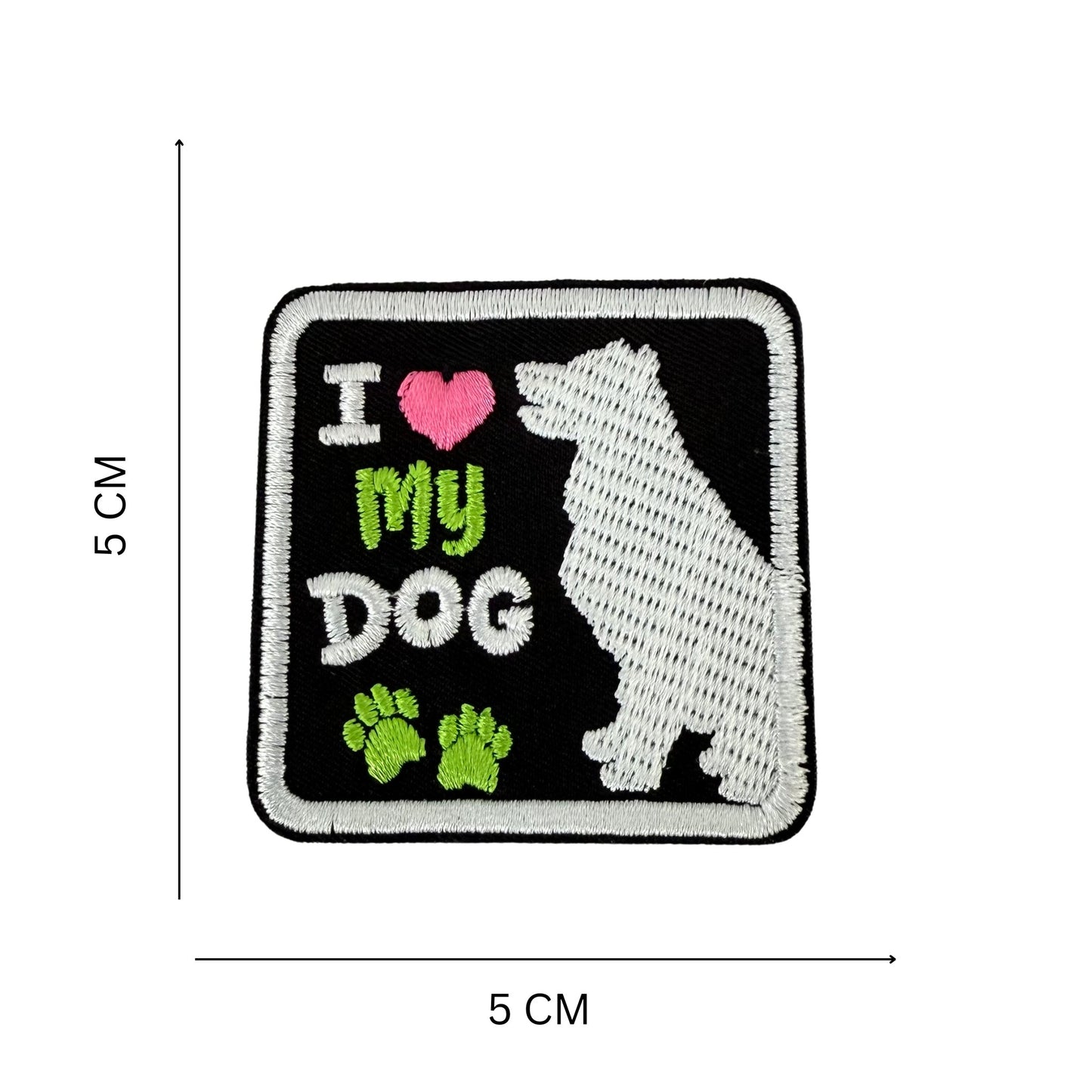 Pet Quote Iron-On Patch Set – Embroidered Cat & Dog Lover Patches for Clothes, Bags & DIY Projects