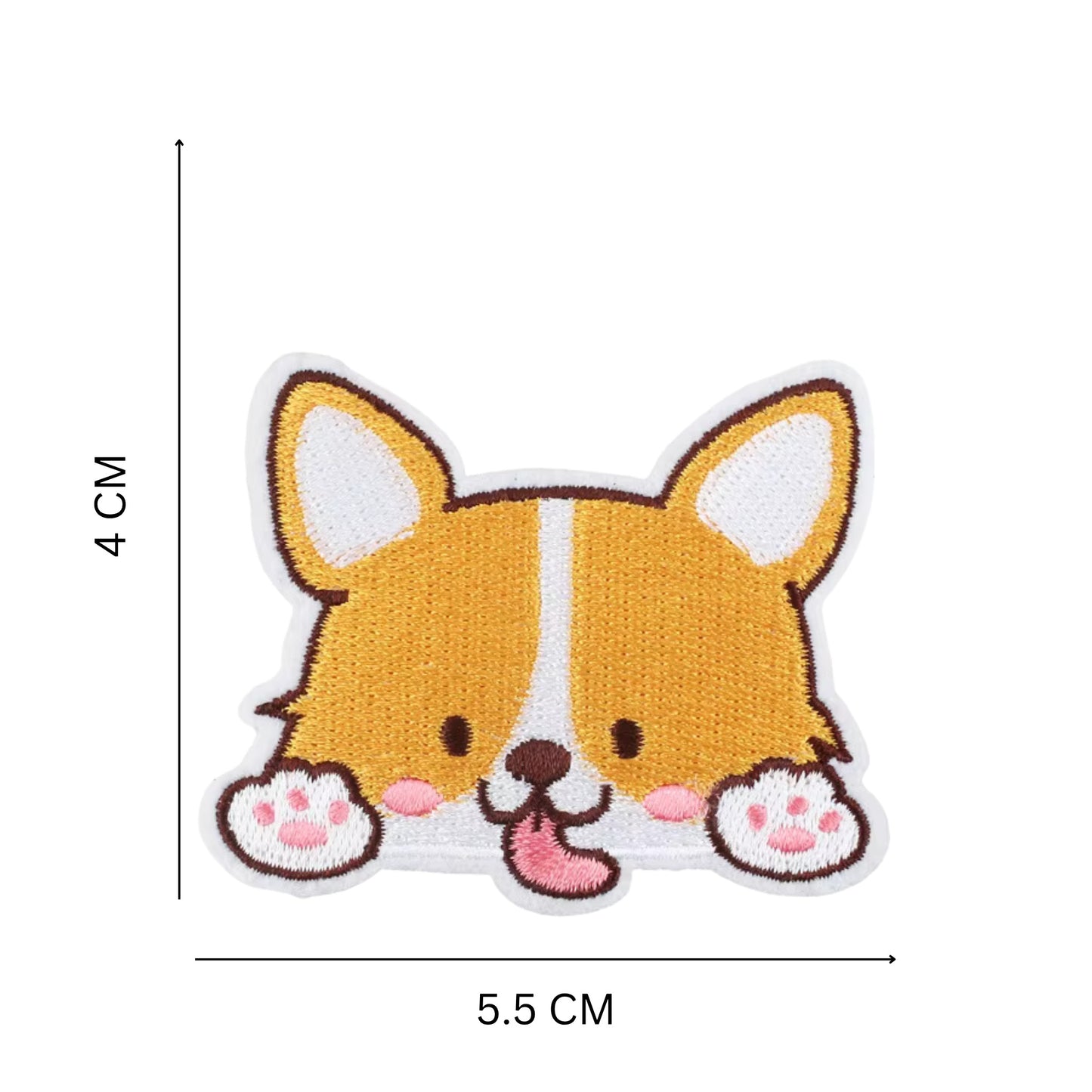 Cute Dog Iron-On Embroidered Patches –  11 Puppy Designs for Clothes, Bags & DIY Crafts