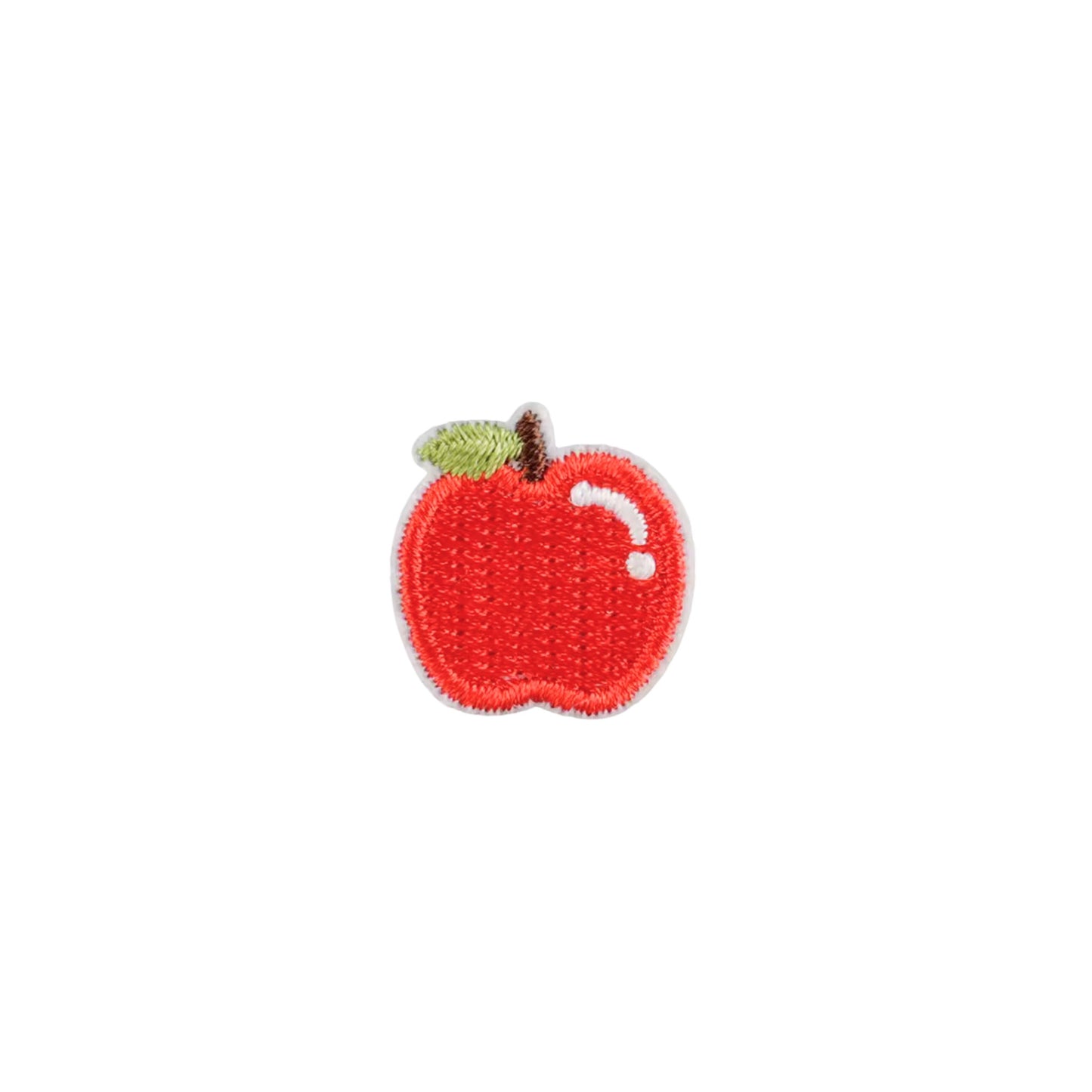 Mini Apple Embroidered Iron On Patch for Bags Jackets, Bags, Kid swear & DIY Customization