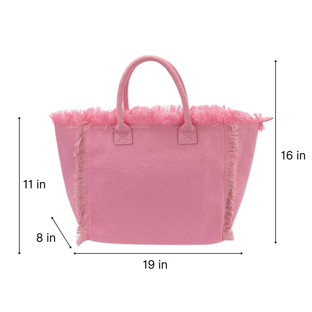 Large Canvas Tote – Perfect for Beach, Pool, and Everyday Adventures