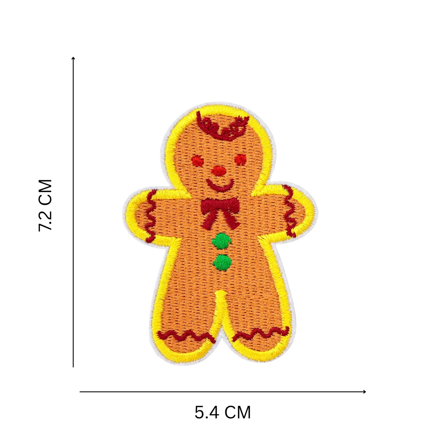 Christmas Iron-On Patch Set – Festive Embroidered Collection for Crafts & Holiday Décor