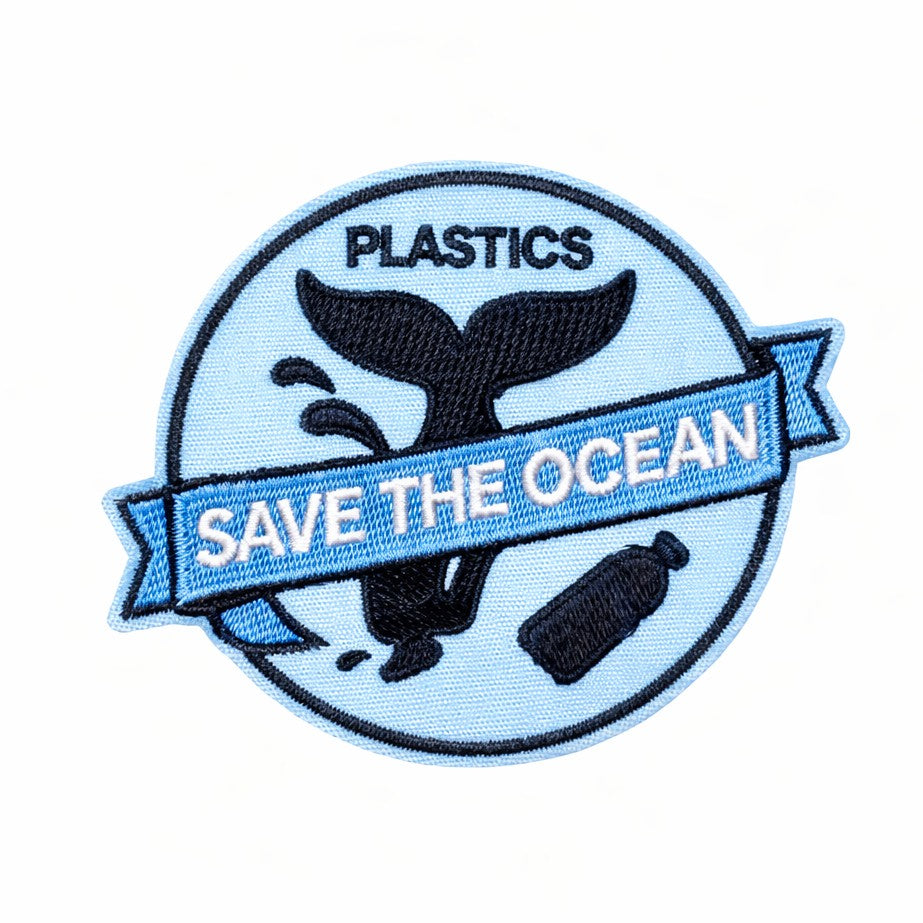 Save the Ocean Iron-On Patch Set