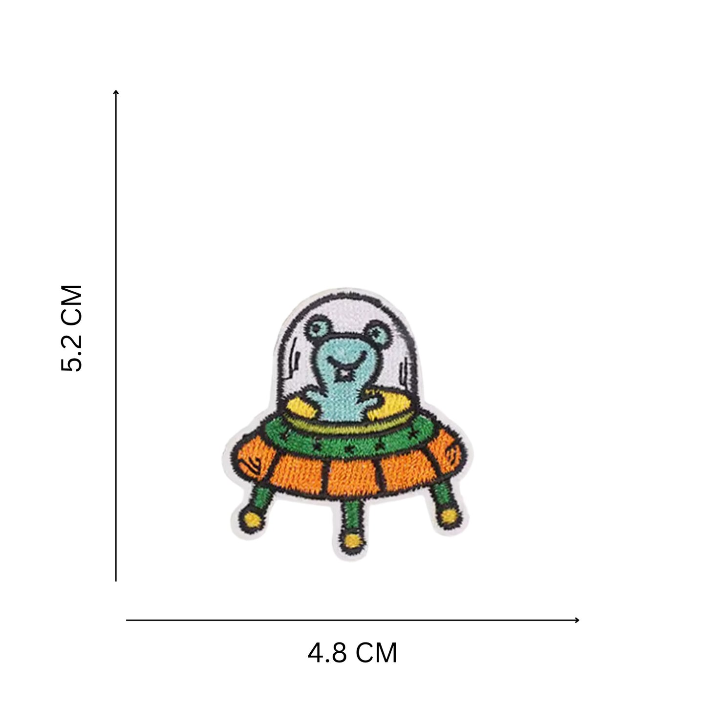 Galaxy Adventure Embroidered Iron On Patches - Pack Of 22