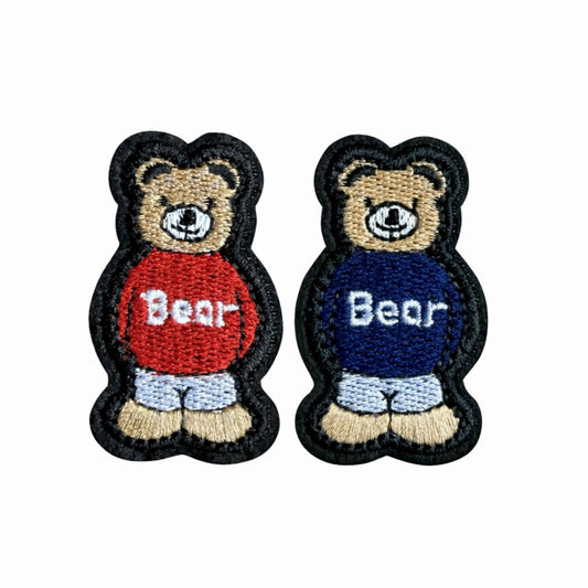 Bear Embroidered Iron On Patch