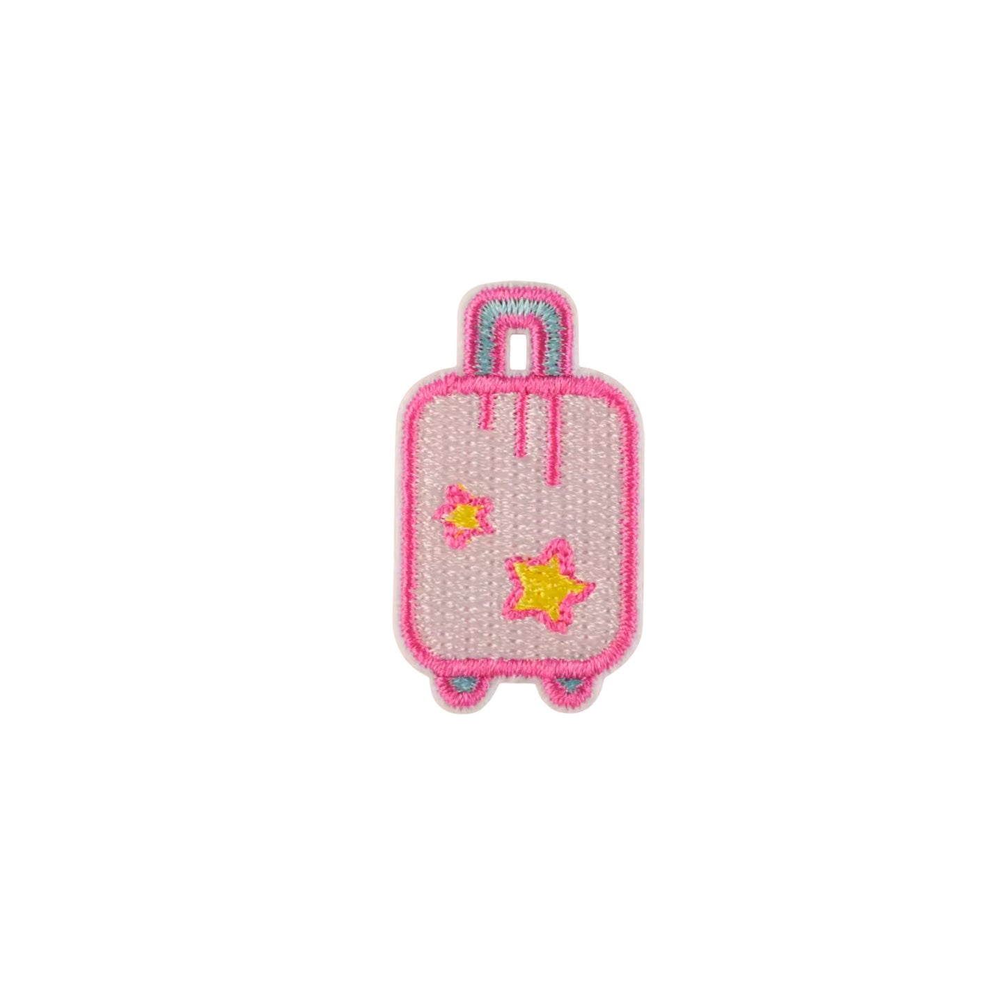 Mini Travel Suitcase Embroidered Iron On Patch for Kid swear & Accessories