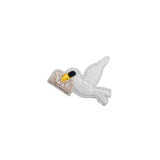 Mini Bird Embroidered Iron On Patch for Clothes & Accessories