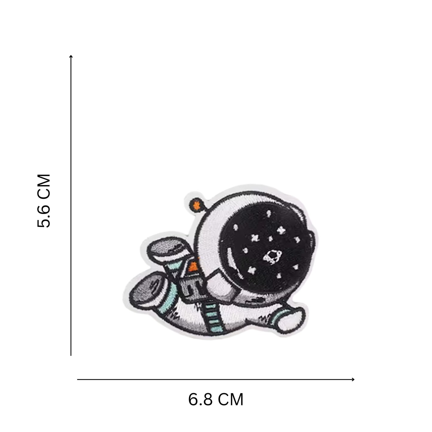 Galaxy Adventure Embroidered Iron On Patches - Pack Of 22