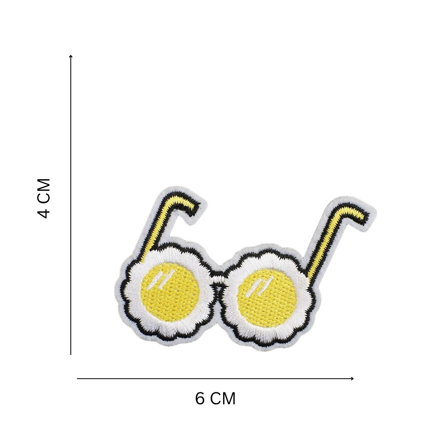 Iron-On Embroidered Summer Patch Trio