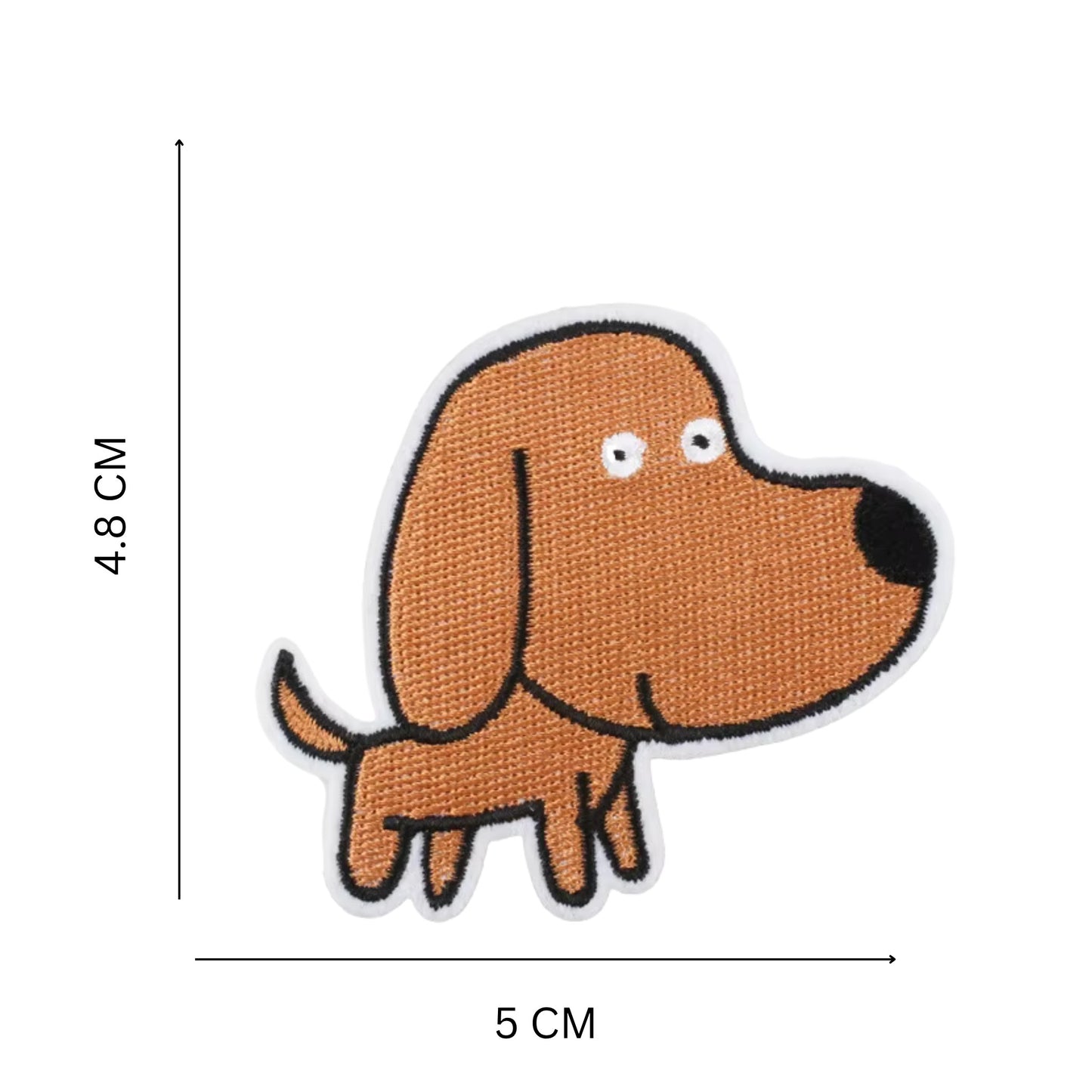 Cute Dog Iron-On Embroidered Patches –  11 Puppy Designs for Clothes, Bags & DIY Crafts
