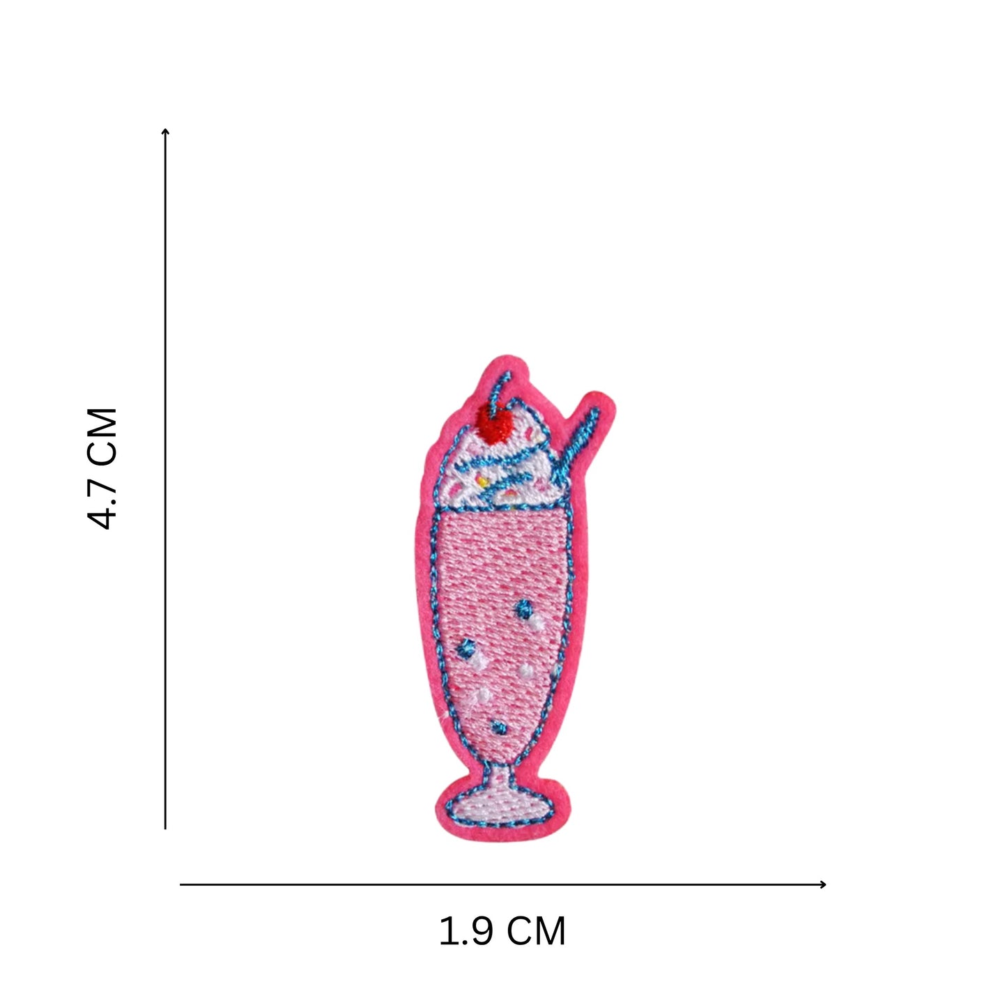 Mini Embroidered Self-Adhesive Patches – Cute Summer & Beach Designs