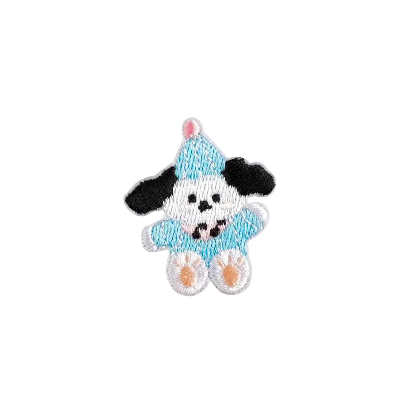 Mini Dog Embroidered Iron On Patch for Kids Wear, Backpacks & DIY Crafts