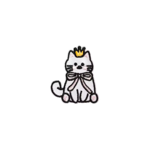 Mini Cute Cat Embroidered Iron On Patch for DIY Customization