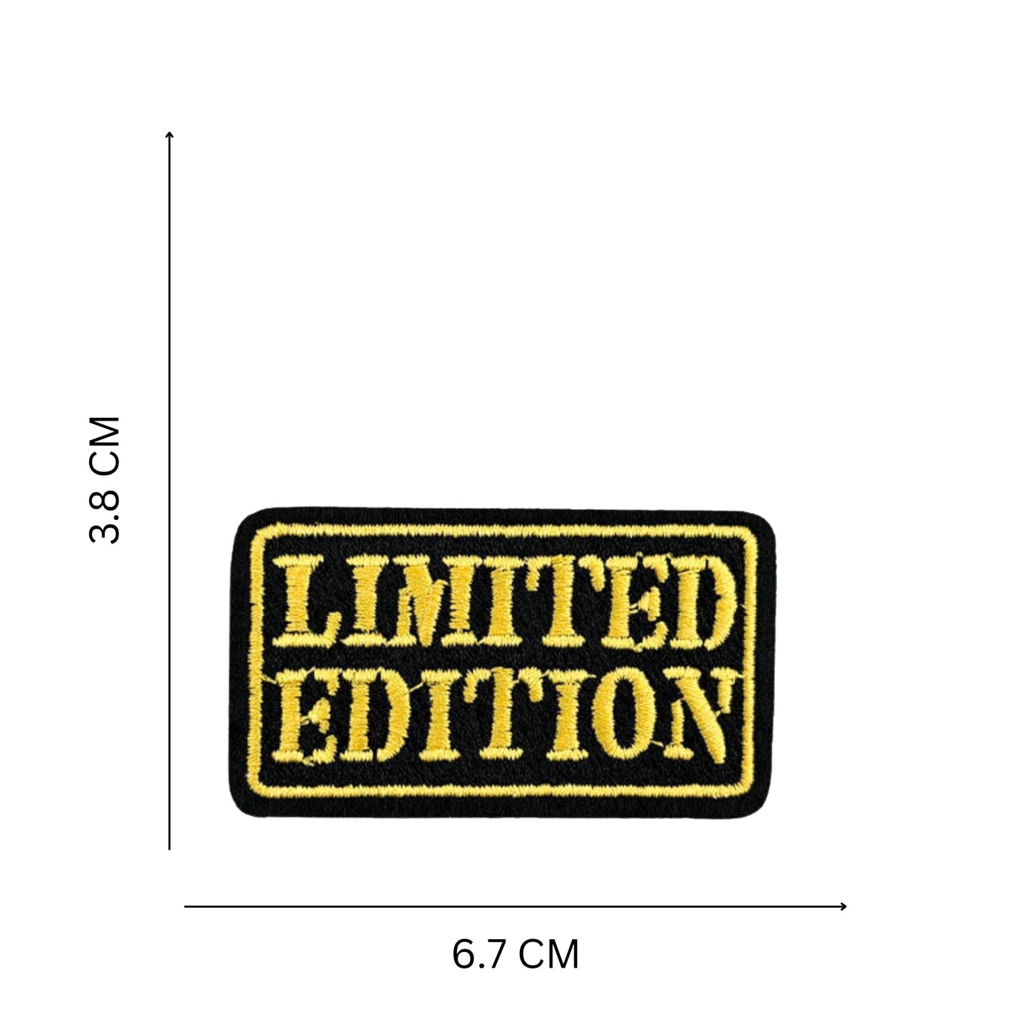 ''Limited Edition'' Embroidered Iron On Patch