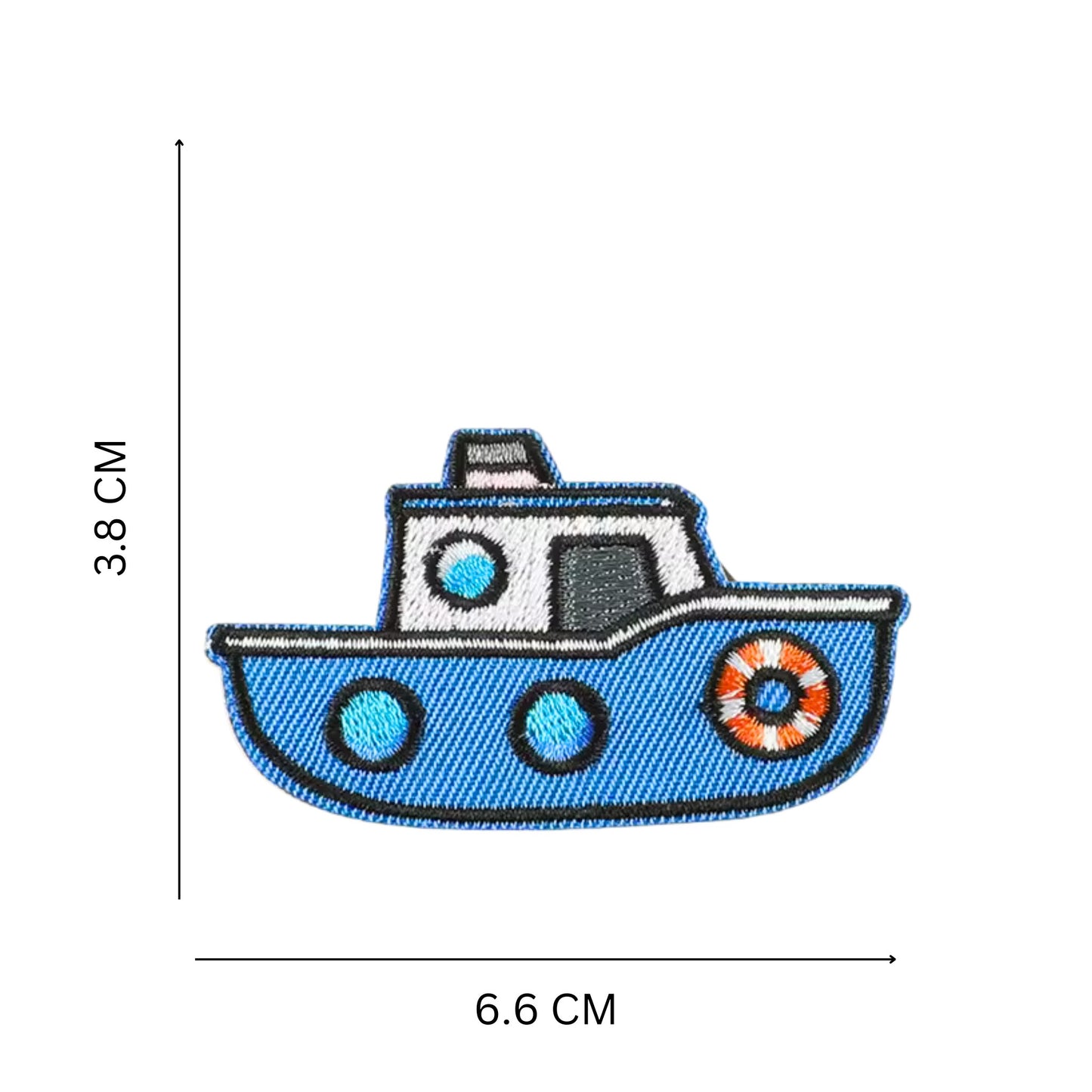 Colorful Vehicle Stick On Patch Collection