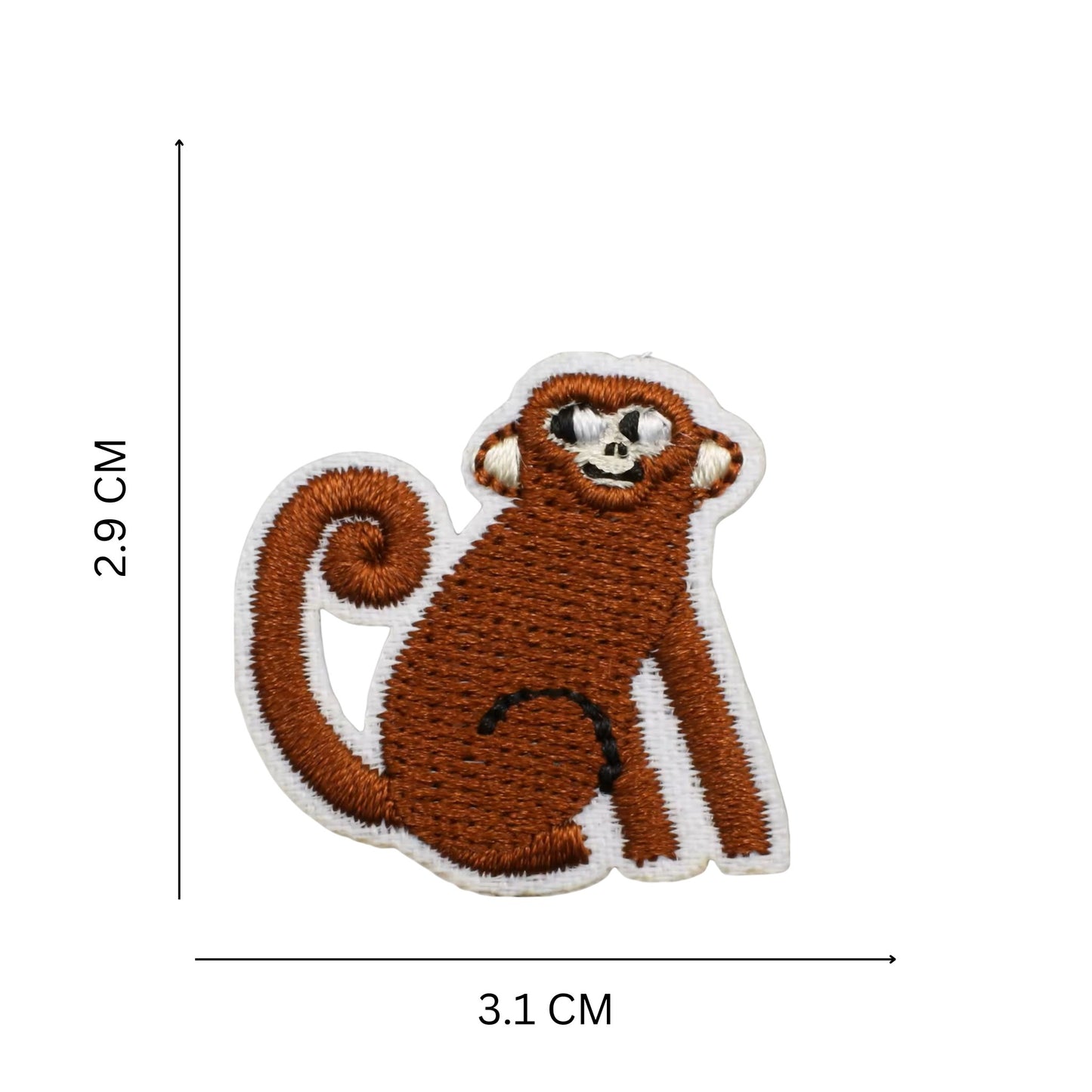 Jungle Adventure Iron On Patch Set for Kids – 26 Embroidered Animal and Nature Patches