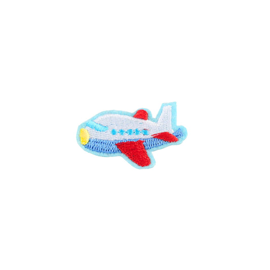 Mini Airplane Embroidered Iron On Patch for Clothes & Accessories
