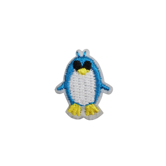 Mini Penguin Embroidered Iron On Patch for Kids Clothing & Accessories