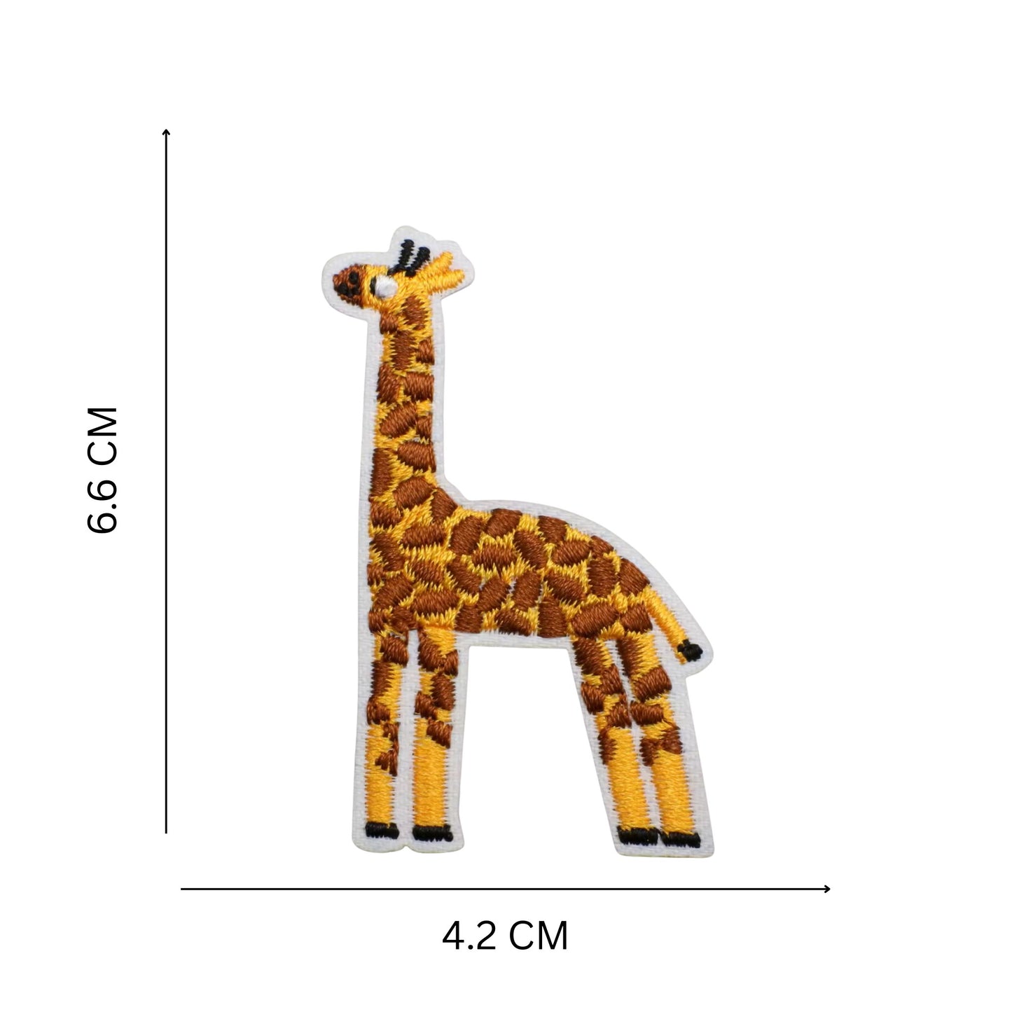 Jungle Adventure Iron On Patch Set for Kids – 26 Embroidered Animal and Nature Patches