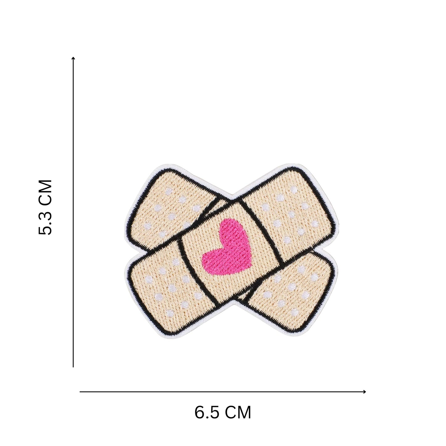 Medical Band-Aid Embroidered Patch for Personalized Fashion and Creative Projects